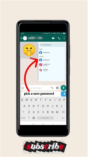 WhatsApp ka password kahan save hota hai? Mil gaya sabka password! 🤫 #whatsapp password