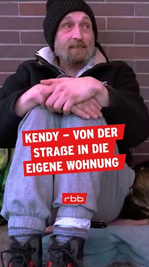 Im April haben wir Kendy kennengelernt. Seit 8 Monaten lebte er mit seinem Hund auf der Straße. Er stand kurz davor, eine eigene Wohnung zu bekommen. Wie ist es bei ihm weitergegangen? | rbb