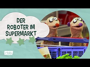 Jan & Henry: Der Roboter im Supermarkt | Unser Sandmännchen