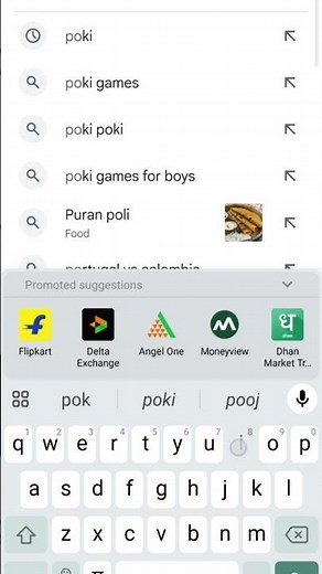 Open the google and search the poki games
