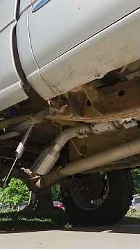 05 sierra long tube headers, no cats and black widow neighbor hater muffler