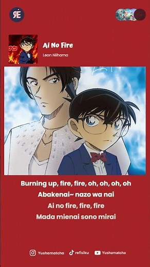 Detective Conan Opening 62 Ai no Fire #detectiveconan #meitanteiconan