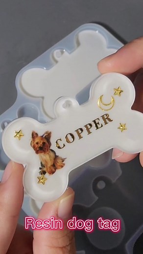 DIY Resin Dog Tag Tutorial
