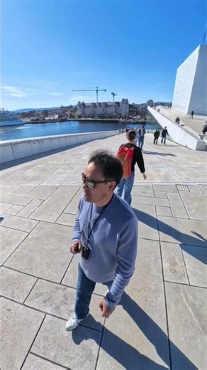 오슬로 국립오페라하우스 둘러보기 #노르웨이 #오슬로 #오페라하우스 #여행 #북유럽 #카킴