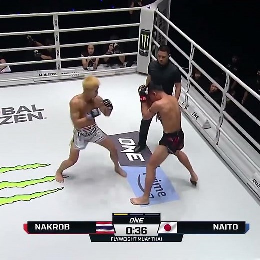 FACEPLANT 😱 Taiki Naito KOs Nakrob in the very first round!