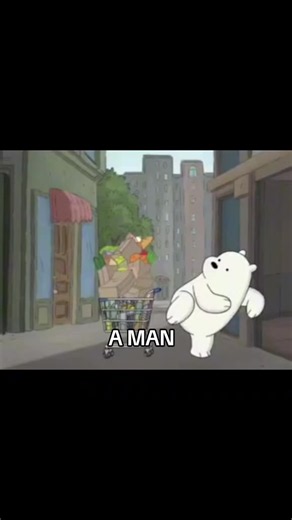 A MAN — We Bare Bears & Cartoon Mashup (Humanized Bears)