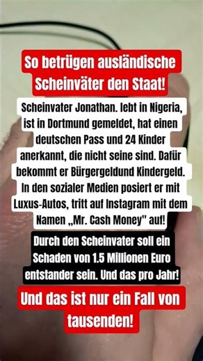 So betrügen ausländische Scheinväter den Staat! #politik #deutschland #bürgergeld