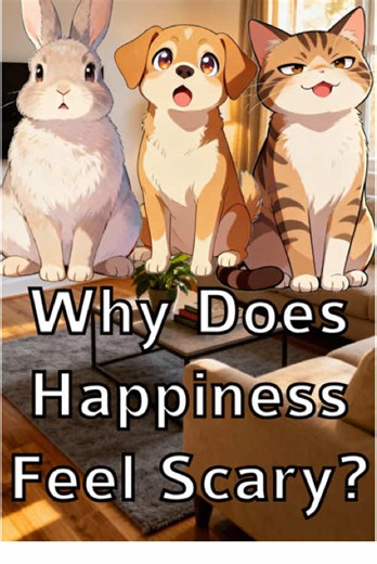 [💛🫧 Does happiness feel fragile to you too?] 🐶🐱🐰 Tiny Paw Talks — where tiny paws share big thoughts. In this episode, our pets explore why happiness can feel scary — why good moments feel fragile, and why trusting joy takes time. Gentle comfort, soft honesty, and a reminder that you can make new happiness again. #relateable #happiness #mentalhealth #softthoughts #tinypawtalks