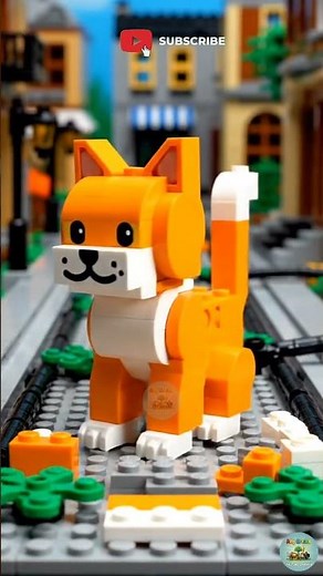 😻 LEGO Cat You’ve ALWAYS Wanted To See! Too Real To Be Bricks #anybricks