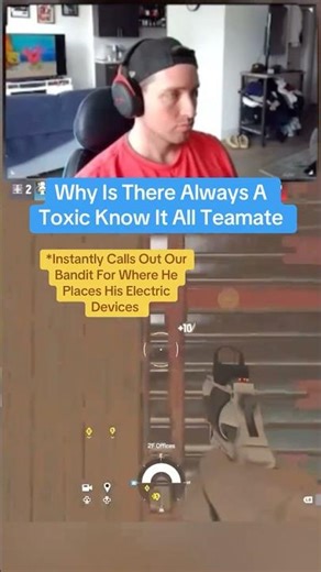 ALWAYS A TOXIC TEAMMATE IN RAINBOW SIX SIEGE 🤦🏼‍♂️