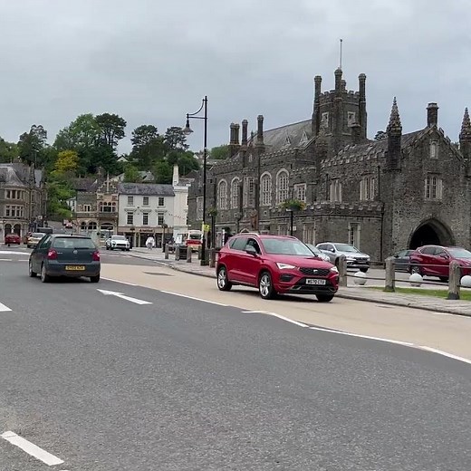 A Snapshot of Tavistock on a Rare Sunny Day