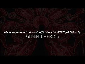 "EXTREME TALENT⚠️" Increase Your Talent Skills OVERNIGHT // Manifest Talent // SUBLIMINAL