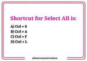MCQ Test Question Computer | NECI Computer Institute