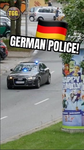 [Germany] Multiple Unmarked Police Cars Responding!! #policecar #polizei #blaulicht