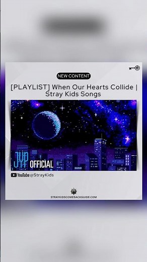 NEW [PLAYLIST] VIDEO: When Our Hearts Collide now on Stray Kids’ Channel! #StrayKids