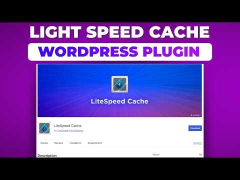 WordPress Speed Optimization with LiteSpeed Cache Plugin Best Settings Guide #wordpress #cacheplugin