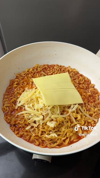 Ottogi Stir Fry Cheese Ramen Recipe
