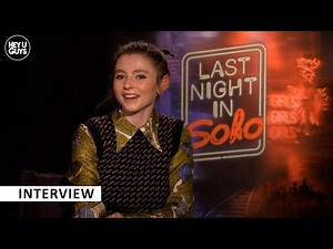 Thomasin McKenzie Interview - Last Night in Soho