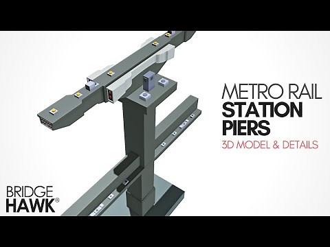 "What are Metro Station Piers in Bridge Engineering?" Elevated Metro Rail Projects