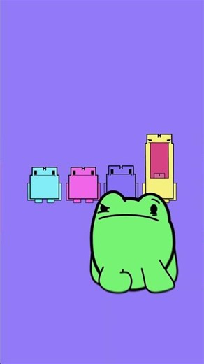 How your alarm clock feels in the morning! #frog #animation #cartoon #phonk #edits