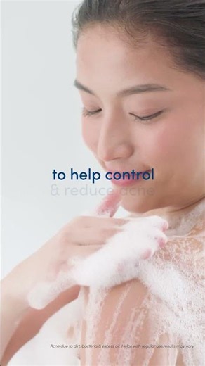 Control & Reduce Acne with NEW Dove Acne Control Serum Body Wash.