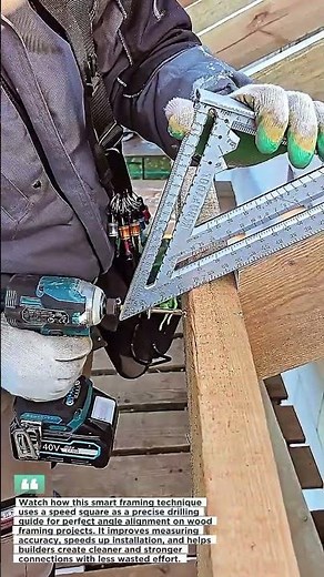 This Carpenter Speed Square Trick Will Blow Your Mind! 🔥