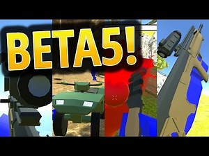 NEW GUN +QUAD +MELEE Ravenfield BETA 5 HOLIDAY SPECIAL