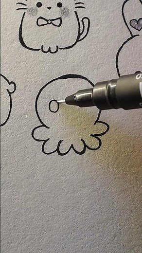 วาดรูปน่ารัก🐙 #วาดรูป #น่ารัก #drawing #art