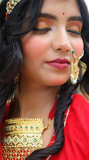 Shilpa Bansal on Instagram: "“Rate this Rajputi look from 1-10! ❤️” Makeup by @shilpabansalofficial In frame @ki.ya522 Captured by @weddingphotography18 #ggcmua #shilpabansalofficial #ggcsupport #RajputiStyle #BaisaRaj #makeupartistshilpabansal#shilpabansalofficial#Rajputana #Rajasthan #RoyalLook #Poshak #Marwadi #Baisa #RajputiPoshak #ViralReels #ᴛʀᴇɴᴅɪɴɢɪɴᴅɪᴀ"