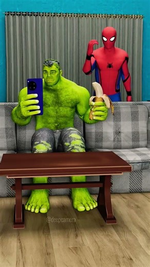 Hulk vs Spiderman | Infinite Banana | Marvel Animation