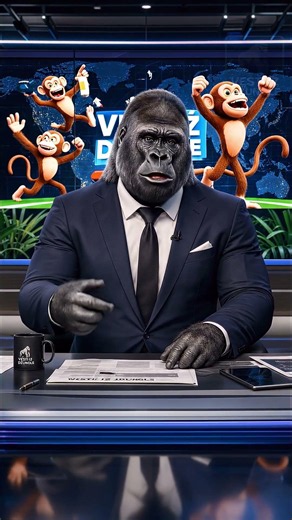 🦍 Vesti iz džungle #2 | Najluđe vesti iz Republike Bananije 🍌 #vesti #politika #sport #shorts