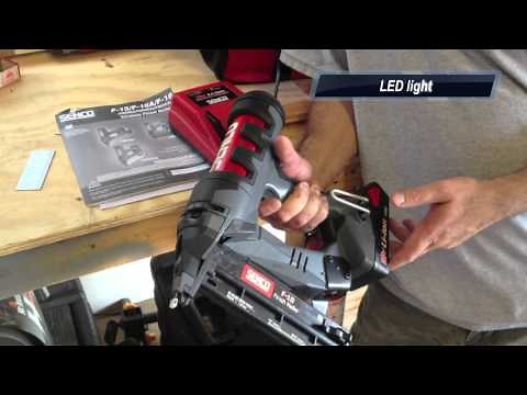 Senco F-18 FUSION 18 Gauge cordless nailer - FN55AX