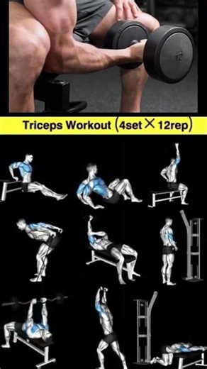 💪 Tone Your Triceps with These Killer Workouts! 🔥 F/AI: AI Gym & Fitness Trainer