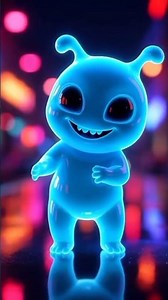 💜 Dancing Goo Creature 💃 | Cute & Funny 3D Animation 😄