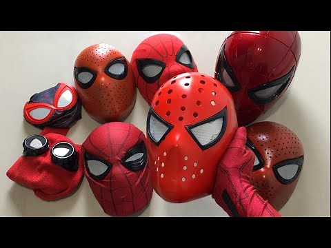 MY SPIDER-MAN MASK COLLECTION!! (Multiverse Spidey Mask Collection)