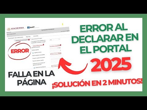 ERROR al DECLARAR | SOLUCIÓN errores al hacer DECLARACIÓN | SAT