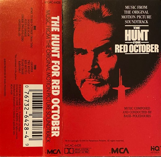 Basil Poledouris - The Hunt For Red October (Music From The Original Motion Picture Soundtrack)