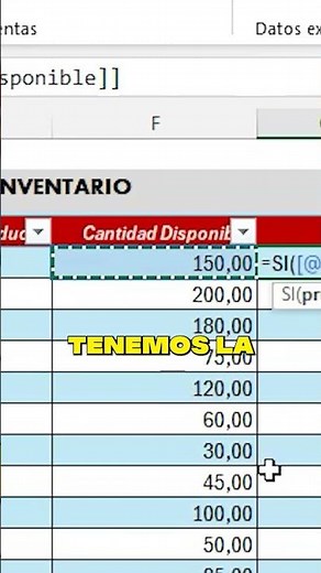 Gestiona tu inventario en Excel 365 📦📊 ¡Fácil y eficiente! #Excel365 #Inventario #Productividad