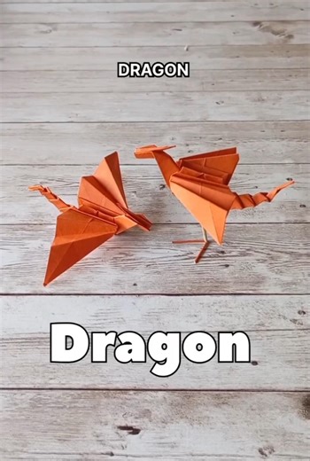 Easy Origami Dragon 🐉| How to Make a Paper Dragon Step by step #giftideas #stuffedanimals #homedecor