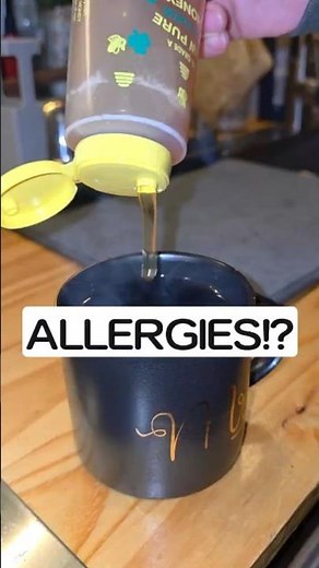 HONEY could help your allergies!