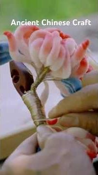 Ancient Chinese Silk Flower Craft (Ronghua) — 100% Handmade & Mind-Blowing Detail