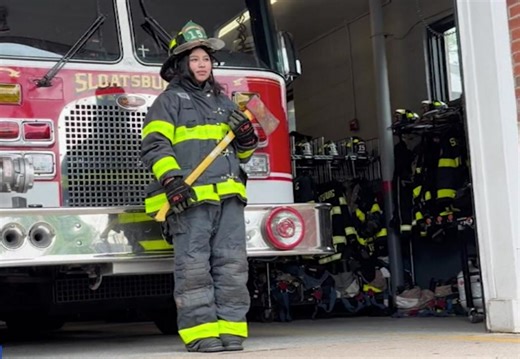 First female firefighter makes history in Sloatsburg