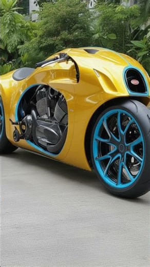 Bugatti Hyperbike: Where Luxury Meets Two-Wheeled Speed#super #bikelife