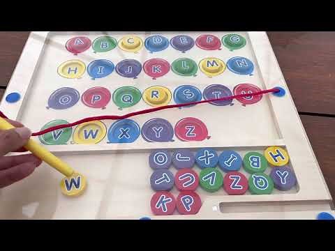 ABC Magnetic Puzzle Maze