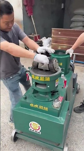 Pelletizer Machine - With Roller Cone #pelletizer #pelletizermacine