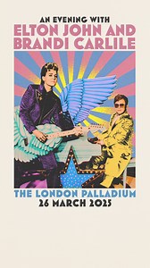 Less than 48 hours to go to pre-order ‘Who Believes In Angels?’ before the deadline Tues 25th Feb at 10am to gain exclusive access for the chance to buy tickets to ‘An Evening With Elton John & Brandi Carlile’ on Wednesday 26th March 2025. Join us for this one-night-only event on stage at one of London’s most iconic venues for a unique evening of performance and storytelling. | Elton John