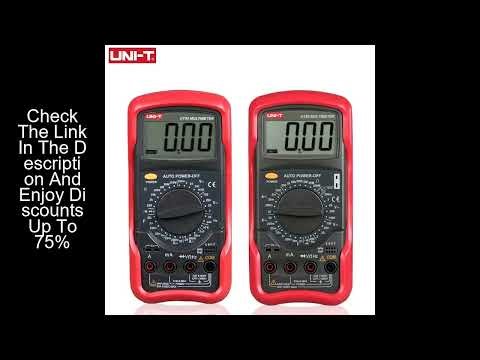 UNI-T UT55 Universal Digital Multimeter UNI T 1000V AC DC DMM Electric Transistor Capacitor Tester M