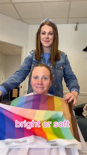 The Color Coordinator | Seasonal Color Analysis on Instagram: "Bright or Soft? Seeing the difference side by side is one of my favorite parts of a session. #ColorAnalysis #BrightVsSoft #SeasonalColorAnalysis #PersonalColor #FindYourColors #ColorConsultant #ColorAnalysis #PersonalColor #SeasonalColors #TheColorCoordinator"