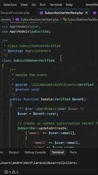 🟣 Listeners and Events in Laravel: Why Use Them and Examples