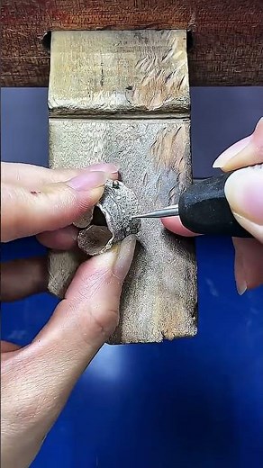 Forging a Raw Silver Ring | Handmade Textured Jewelry Craft #diycrafts #diy